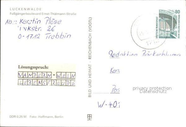 Luckenwalde Ernst Thälmann Strasse – Bild 2