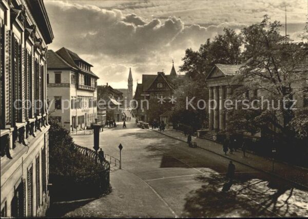 Meiningen Thueringen Georgstrasse