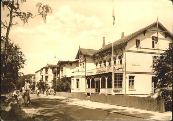 Graal-Mueritz Ostseebad Strassenpartie