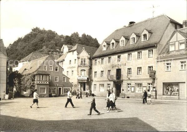 Wehlen Sachsen Marktplatz