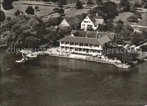Maurach Birnau Fliegeraufnahme Gasthaus Pension Seehal