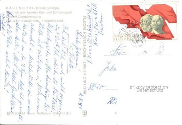 Baerenburg Sachsen Erholungsheim Friedenswacht – Bild 2