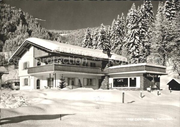 Tiefenbach Oberstdorf Cafe Pension Tanneck