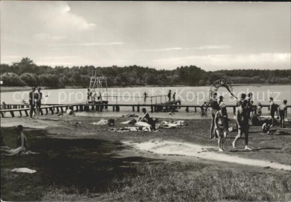 Wesenberg Mecklenburg Freibad am Großen Weißen See