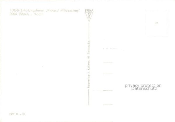 Joessnitz FDGB Erholungsheim Richard Mildenstrey – Bild 2