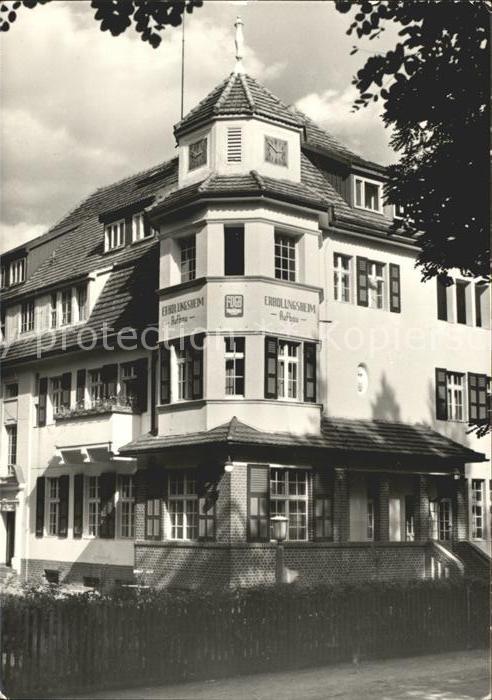 Templin FDGB Erholungsheim Aufbau