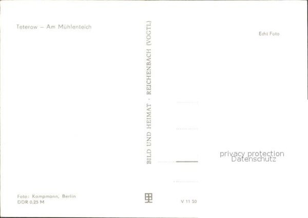 Teterow Mecklenburg Vorpommern am Mühlenteich – Bild 2