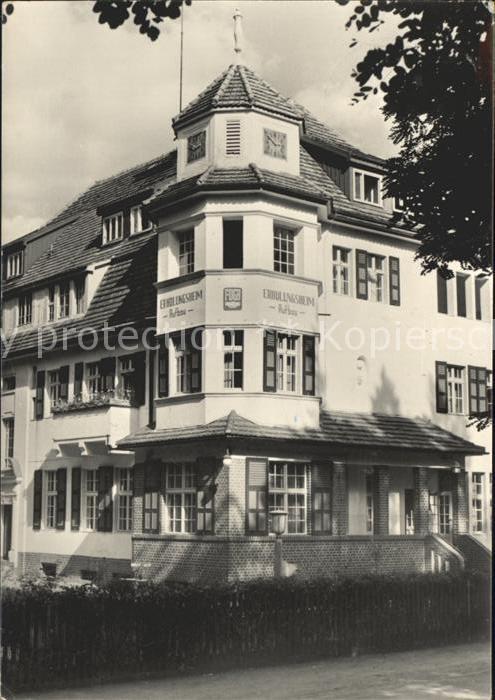 Templin FDGB Erholungsheim Aufbau