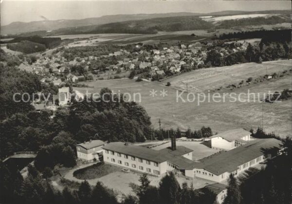 Frankenhain Thueringen Betriebsferienheim VEB Braunkohlekombin