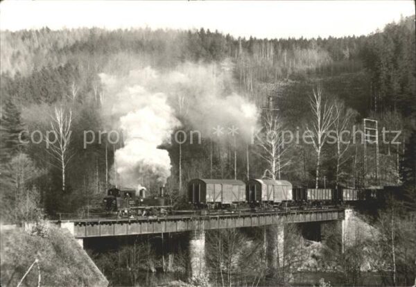 Wolkenstein Erzgebirge Schmalspurbahn Dampflok nach Jöhstadt