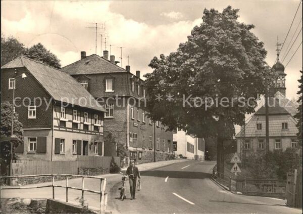 Walthersdorf Erzgebirge Strassenpartie