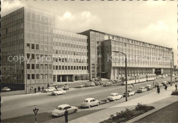 Leipzig Hauptpostamt am Karl-Marx-Platz