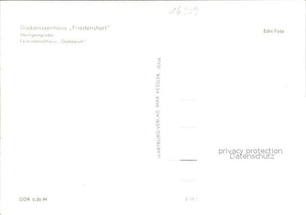Heiligengrabe Diakonissenhaus Friedenshort Feierabend – Bild 2