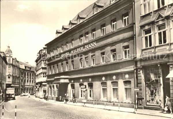 Annaberg-Buchholz Erzgebirge Hotel Wilder Mann