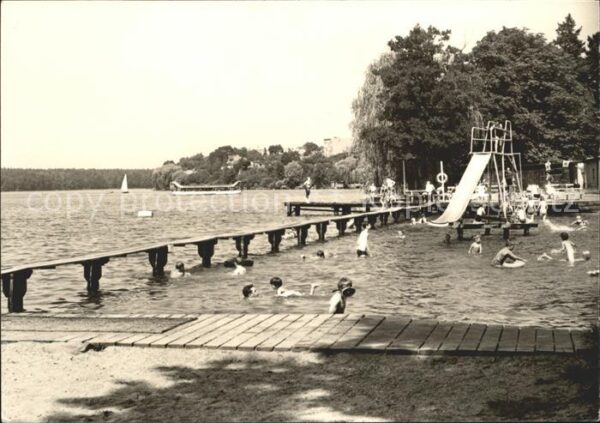 Strausberg Brandenburg Badeanstalt am Stausee