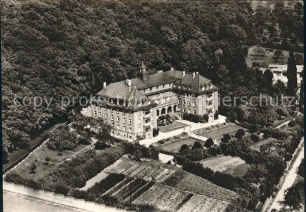 Hofheim Taunus Fliegeraufnahme Exerzitienhaus der Fran
