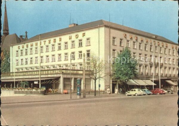 Karl-Marx-Stadt Hotel Chemnitzer Hof