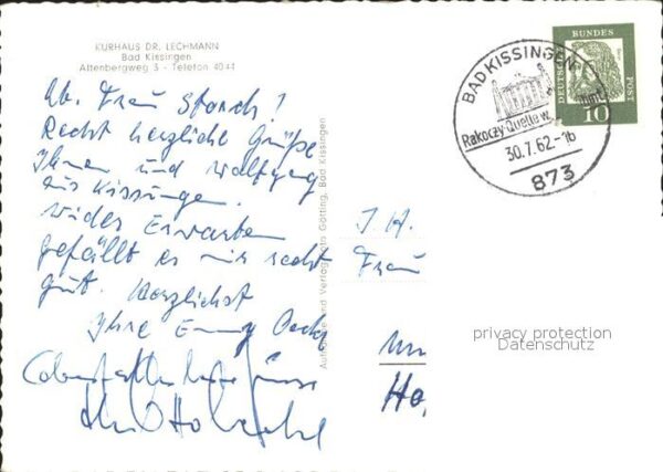 Bad Kissingen Kurhaus Dr. Lechmann – Bild 2