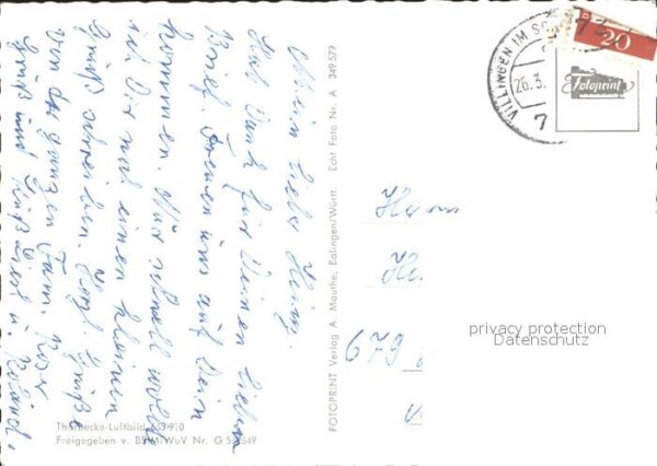 Villingen-Schwenningen Fliegeraufnahme – Bild 2
