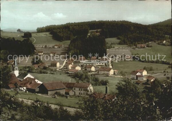 Achslach Fliegeraufnahme Hotel Jägerhof
