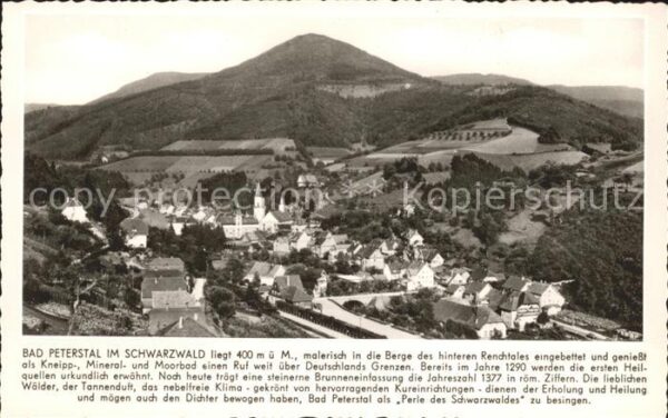 Bad Peterstal-Griesbach Fliegeraufnahme