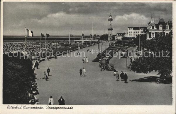 Warnemuende Ostseebad Strandpromenade