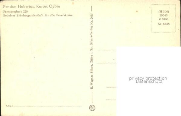 Oybin Pension Hubertus – Bild 2