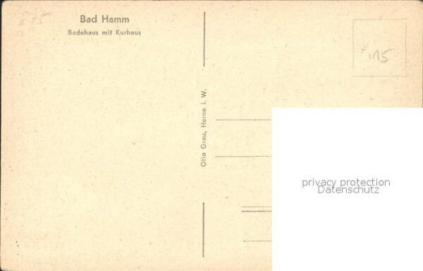 Bad Hamm Badehaus Kurhaus – Bild 2