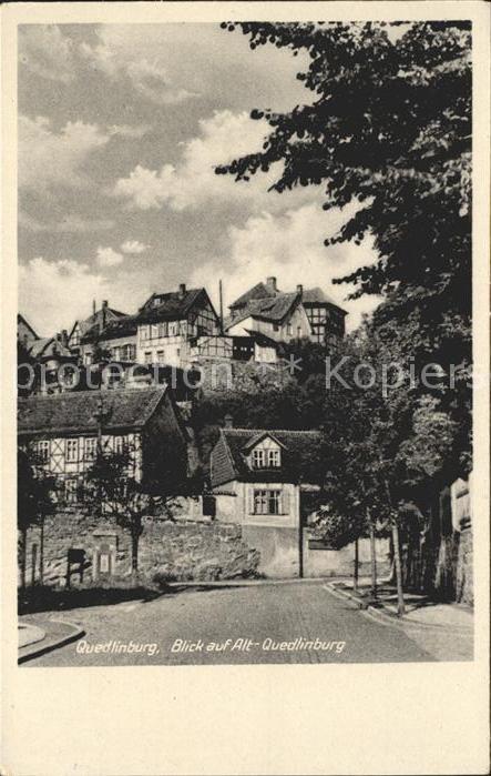 Quedlinburg Alt- Quedlinburg
