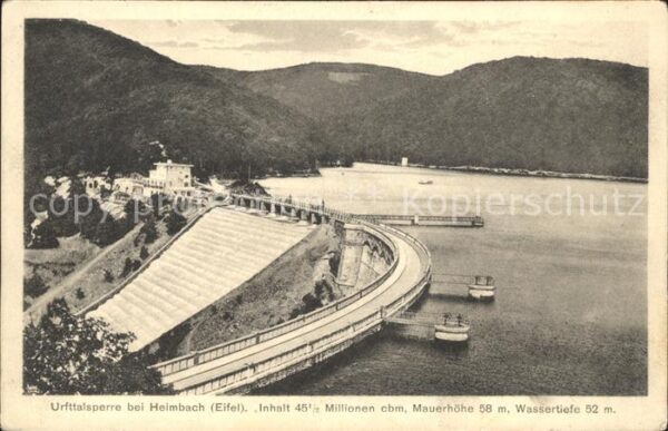 Heimbach Eifel Urfttalsperre