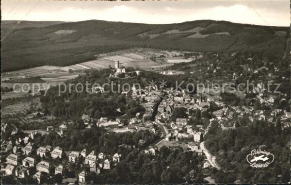 Koenigstein Taunus Fliegeraufnahme