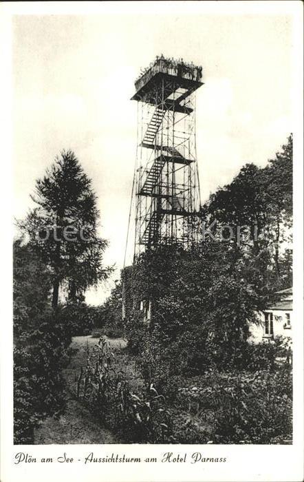 Ploen See Aussichtsturm Hotel Parnass