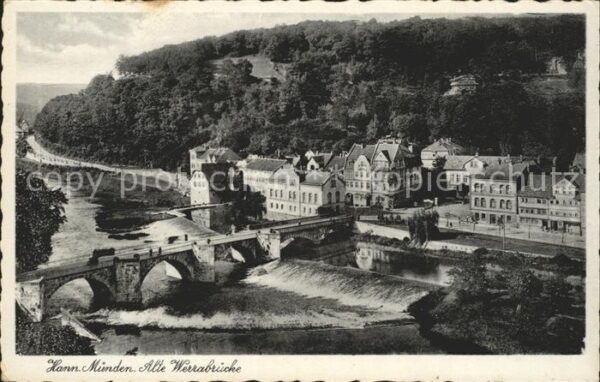 Hann. Muenden Alte Werrabrücke
