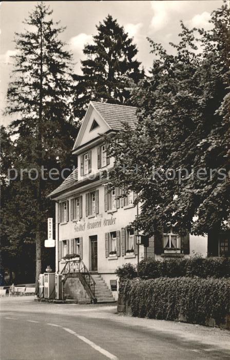 Oppenau Gasthof Brauerei Bruder