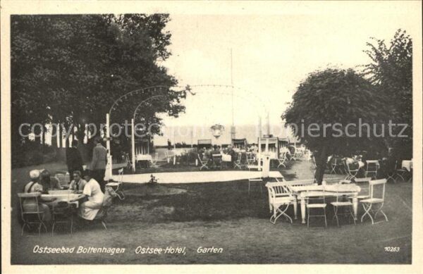 Boltenhagen Ostseebad Ostsee Hotel Garten