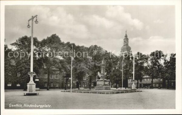 Genthin Hindenburgplatz