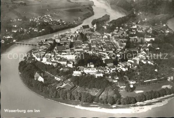Wasserburg Inn Fliegeraufnahme