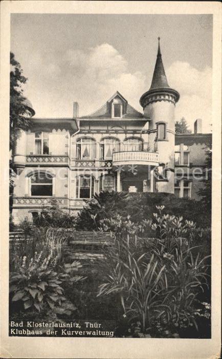 Bad Klosterlausnitz Klubhaus