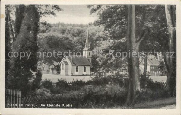 Elend Harz Die kleinste Kirche