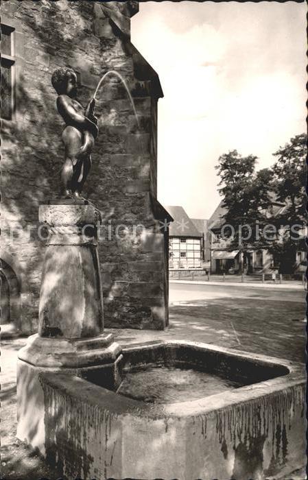 Hameln Weser Lachsbrunnen