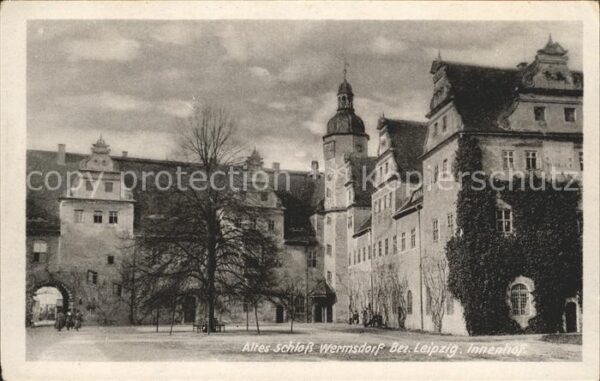 Wermsdorf Altes Schloss Innenhof