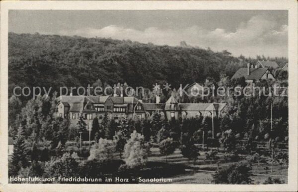 Friedrichsbrunn Harz Sanatorium