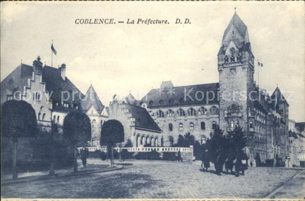 Coblence Coblenz Koblenz La Prèfecture
