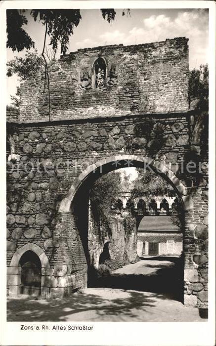 Zons Altes Schlosstor