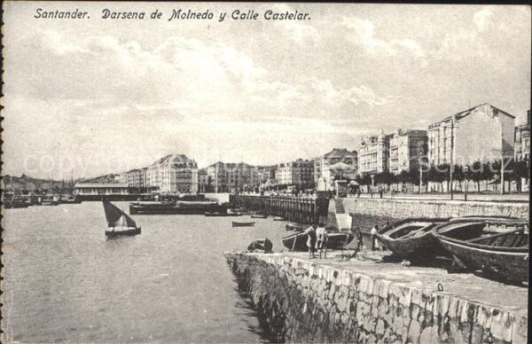 Santander Darsena de Molendo y Calle Castelar