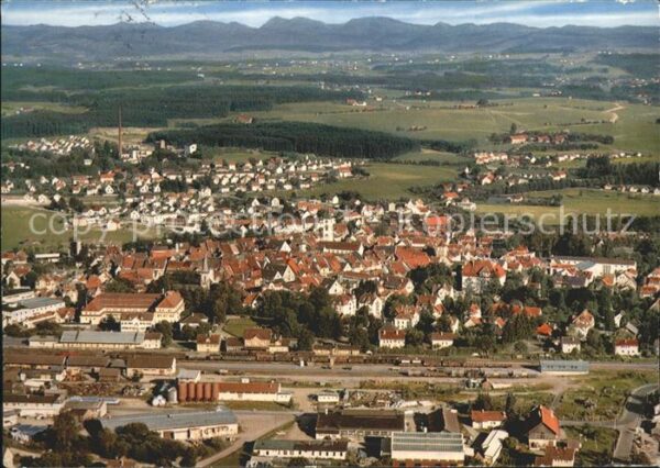 Wangen Allgaeu Fliegeraufnahme