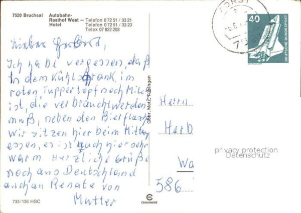Bruchsal Autonahn Rasthof West – Bild 2