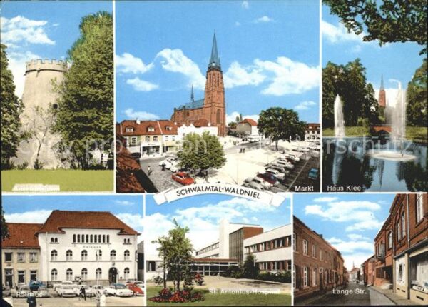 Schwalmtal Niederrhein Rathaus Markt Haus Klee Lange Strasse