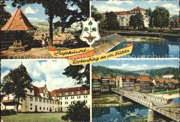 Rotenburg Fulda Schloss Brücke