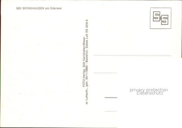 Bringhausen Fliegeraufnahme Edersee – Bild 2